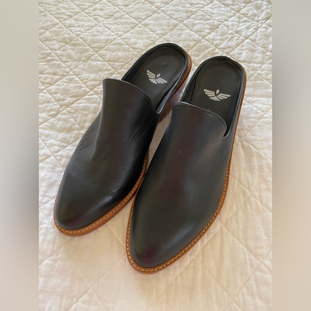 Vero Cuero Black Leather Shoes